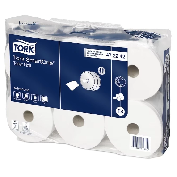 Tork SmartOne Toilettenpapier - T8 - 2 lagig - weiß
