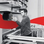 WypAll® L10 Papierwischtuch für die Reinigung im Service & Einzelhandel - Centrefeed for Reach+™ / Weiß 1-lagig 6 Rollen à 500 Tücher